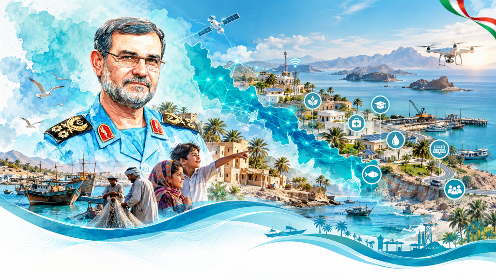 میراث شهید و زیست ساحلی (تصویرسازی مفهومی)