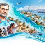 میراث شهید و زیست ساحلی (تصویرسازی مفهومی)
